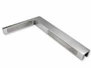 Support Bar - L Style - Right Hand Side - Satin Chrome